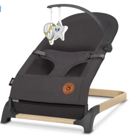 Șezlong-balansoar Lionelo June Grey Stone