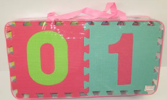 Covoras – puzzle cu cifre