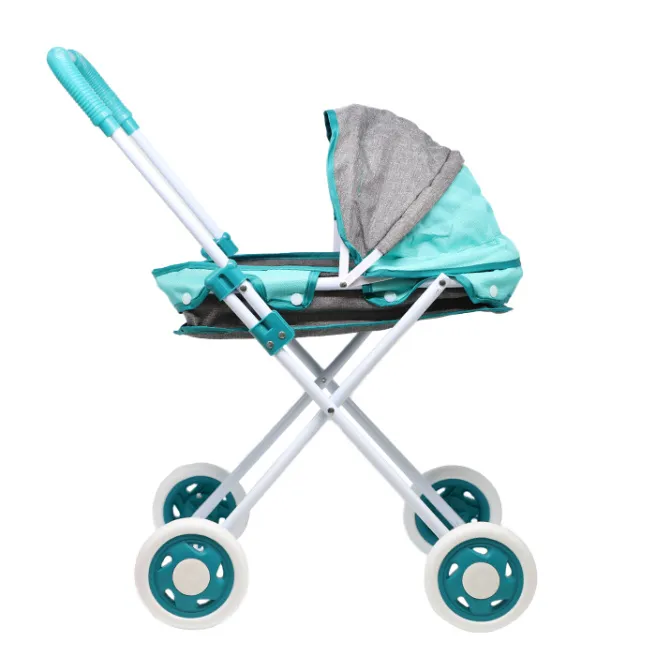 Cărucior pentru păpuși, albastru, cod 812016