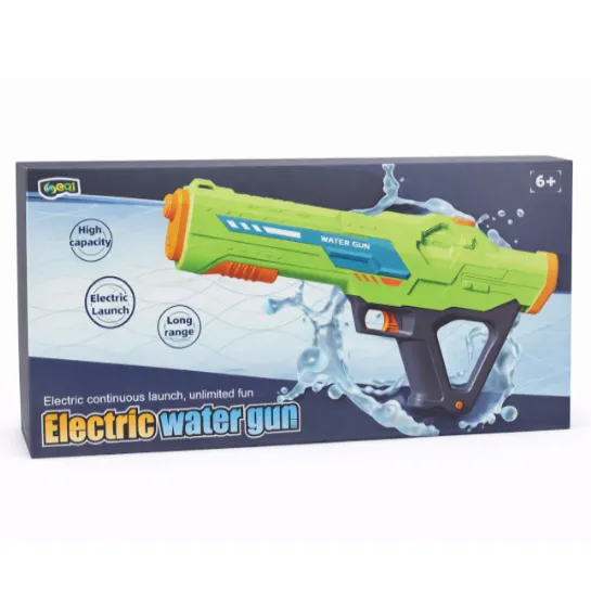 Pistol electric cu apă, verde, cod 990140