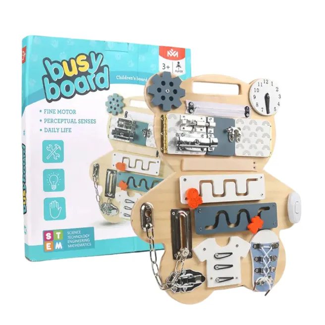 Busyboard Ursuleț multifuncțional, cod 1370D