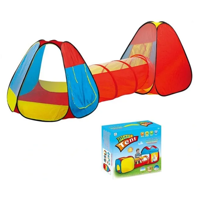 Tunel pentru copii cu bile (100buc)