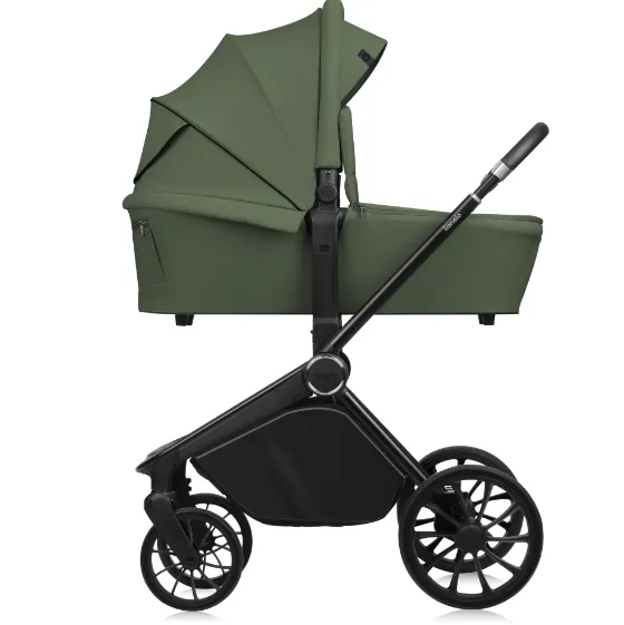 Carucior 2/1 Lionelo Mika Plus Grey Olive