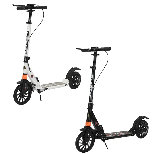 Trotinetă pliabilă cu înălțime reglabilă și corp din aliaj de aluminiu, 2 culori