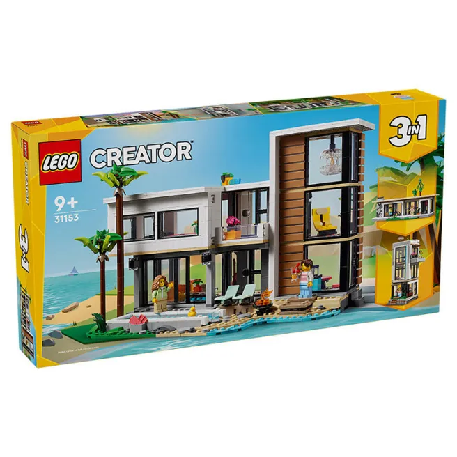 Constructor LEGO Creator Casa modernă, art. 31153