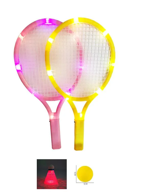 Set de rachete de badminton iluminate 2870D