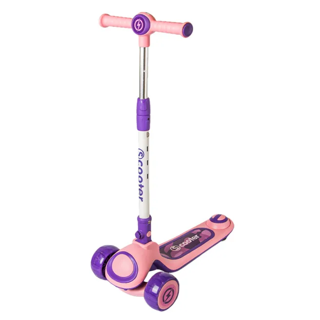 Trotineta pentru copii 616, roza