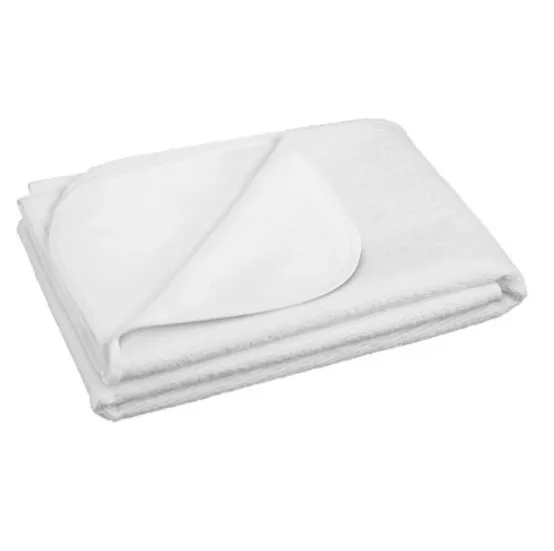 Plapuma impermeabila Akuku White, 70x140 cm