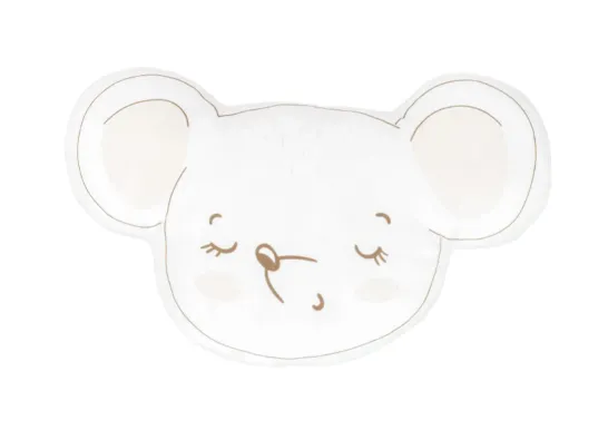 Jucărie de pluș Pernă KikkaBoo Joyful Mice, 30x50x11 cm