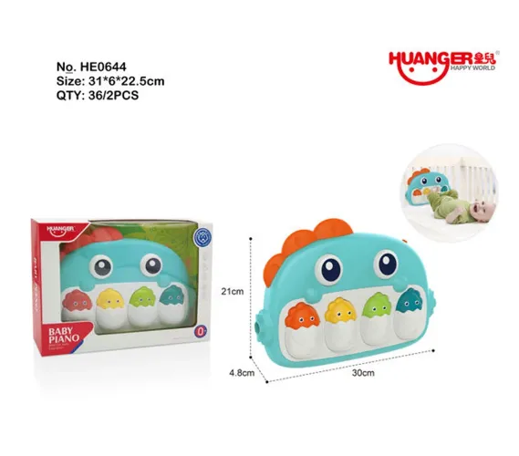 Jucarie pian dinozaur