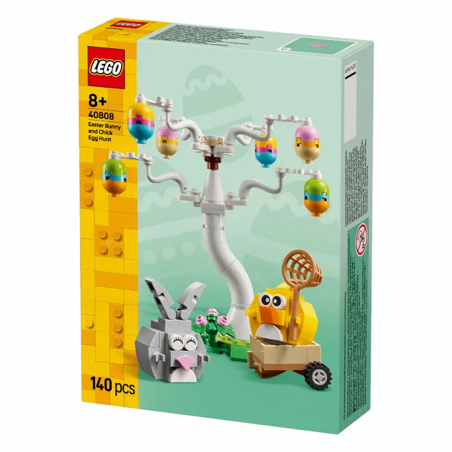Constructor LEGO Season and Occasions Iepurașul de Paște și vânătoarea de pui, art. 40808