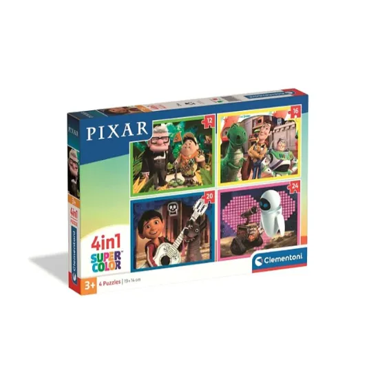 Clementoni Puzzle 4 in 1 Pixar 2026 (21754)