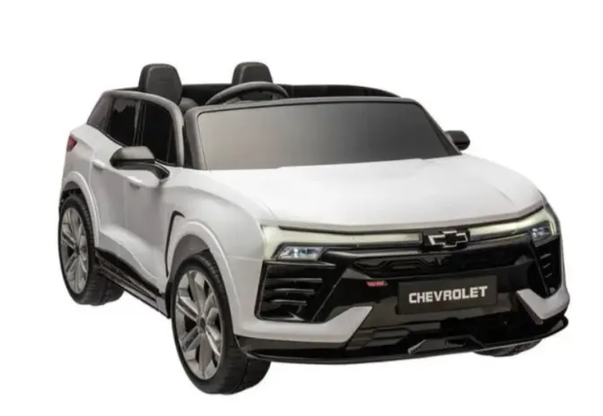 Mașină electrică Chevrolet Blazer SS EV, 12V 7Ah x2, 35W x4, albă, HL638