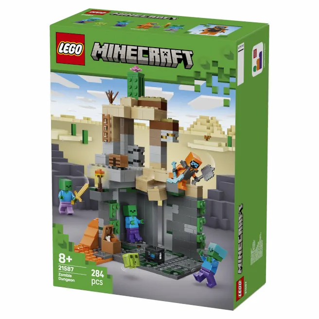 Constructor LEGO Minecraft Zombie Dungeon, art. 21587
