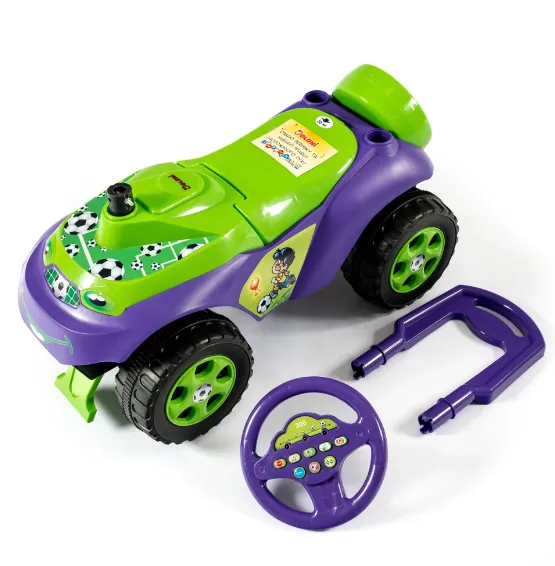 Tolocar cu volan muzical în limba română, verde, Doloni (0142/02) Tolocar cu volan muzical în limba română, verde, Doloni (0142/02)