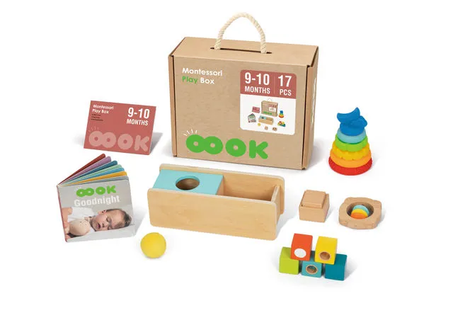 Set de jucării educative Montessori pentru 9-10 luni (BCTJ674)