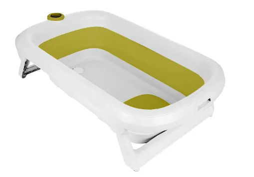 Cadita pliabila cu termometru Kikka boo Rio Yellow, 83 cm