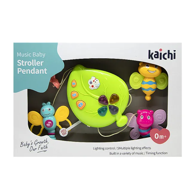 Pandantiv pentru cărucior Kaichi cu lumină și sunet, cod 732005