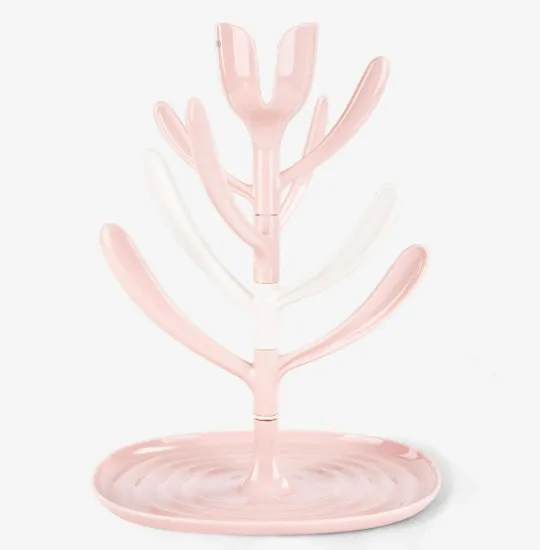 Uscător pentru biberoane Kikkaboo Tulip Pink