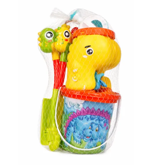 Set de plajă „Dinozaur” cu găletușa maro, cod 962194