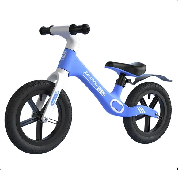 Bicicletă fără pedale pentru copii, 12′, albastră (28369)