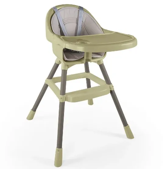 Scaun de masă pentru bebeluși, verde, Dolu (7568)