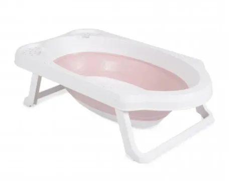 Cădiță pliabilă Moni Hawaii Pink, 80 cm