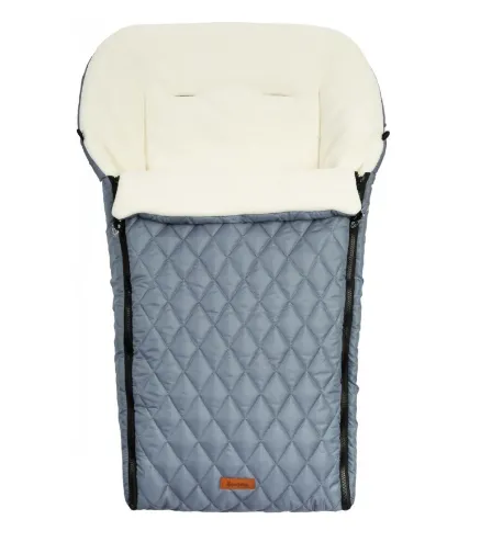 Husa de iarna pentru carucior Sensillo Quilted Polar Romper Graphite 95x40 cm