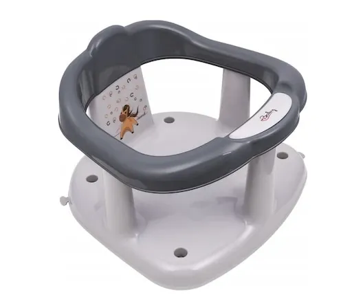 Scaun pentru cădiță Maltex Pony Minimal Steel Grey