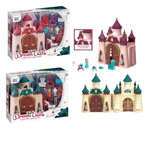 Set de joacă „Castelul Prințesei” (lumini / sunet), (as.)