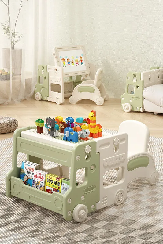 Masuta cu constructor + tabla cu scaun арт. 60070