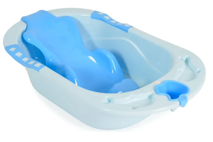 Cădiță cu suport Moni Larissa Blue, 89 cm