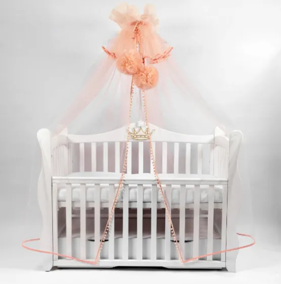 Baldachin PernaMea Premium Pompom Blush