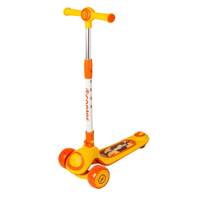 Trotineta pentru copii 616, galbena