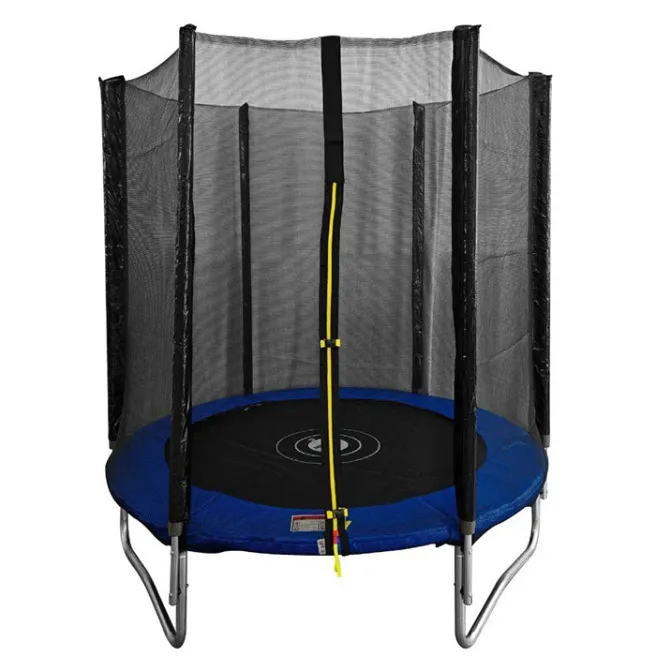 Trambulină d 180cm, neagră cu scară