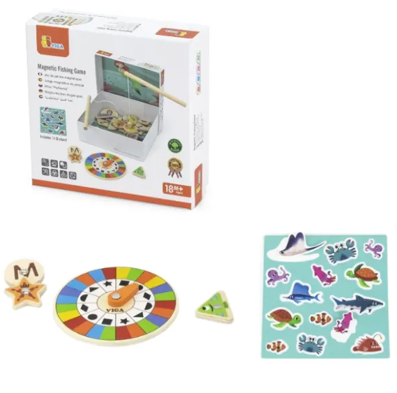 Joc magnetic „Pescuit”, (30 de piese)