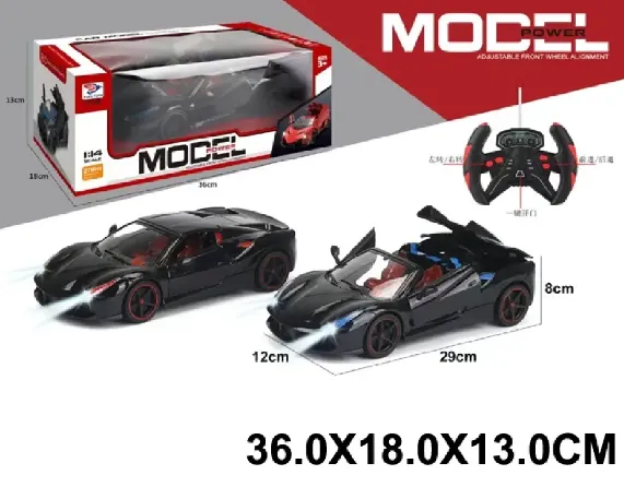 Masina cu radiocomanda cu lumini