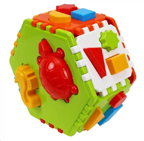 Cub educativ „Smart Kid Hippo” , cu forme geometrice ,Technok (2445) Cub educativ „Smart Kid Hippo” , cu forme geometrice ,Technok (2445)