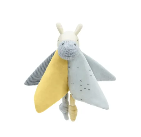 Jucărie zornăitoare Kikkaboo Doudou Stripy Friends