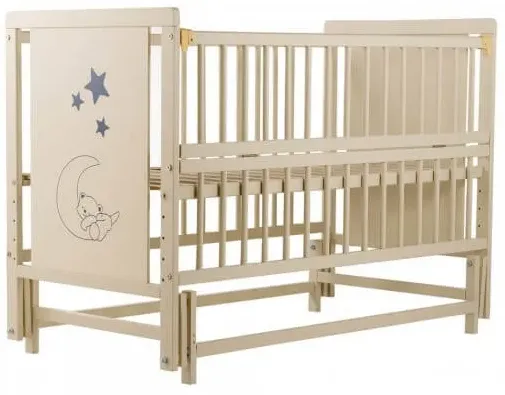 Patut Dubok Ursulet Ivory pe balansoar