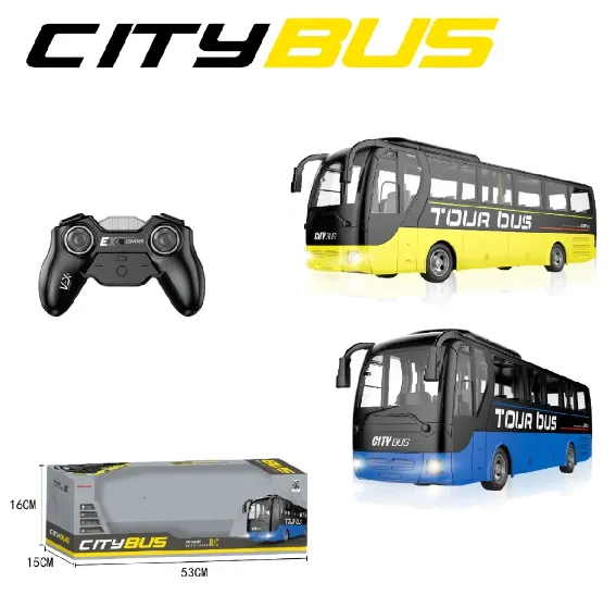 Autobuz cu Radiocomandă, cu lumini, incarcator