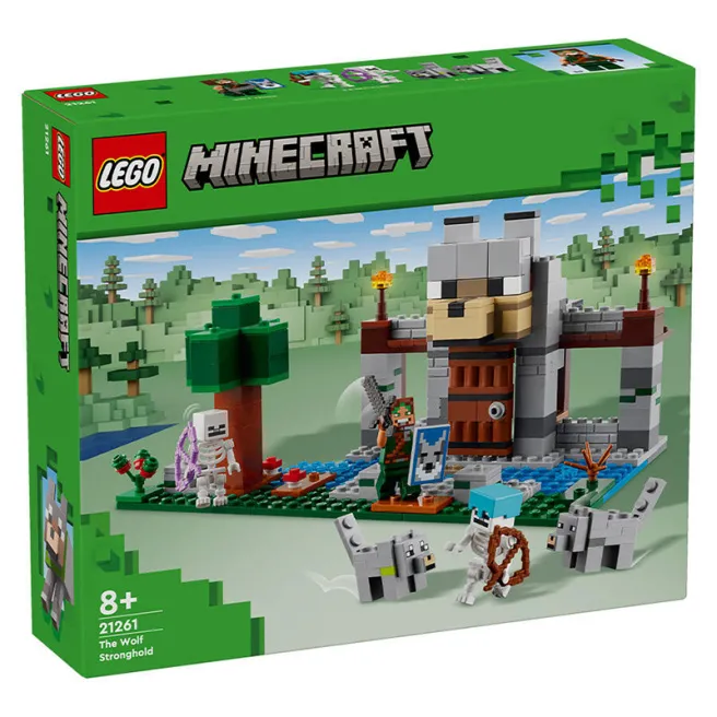 Constructor LEGO Minecraft Cetatea Lupilor, art. 21261