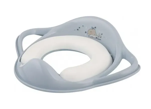 Colac pentru WC copii Maltex moale Satin Blue, 18 luni+