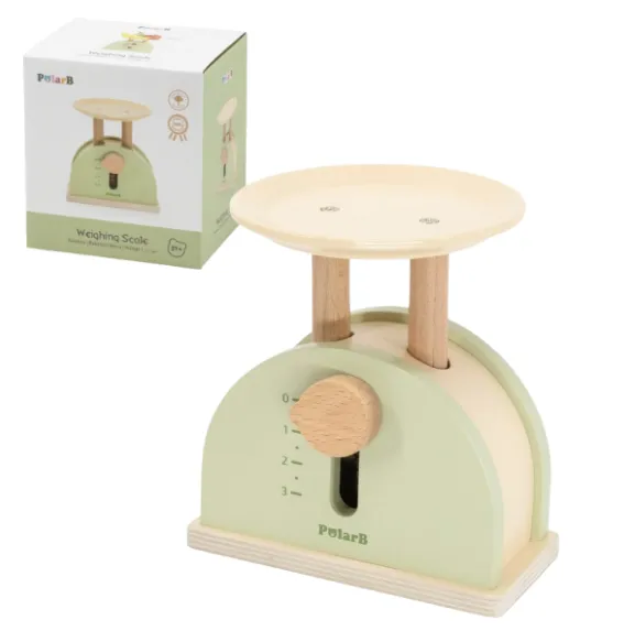 Cântar de Bucătărie din Lemn