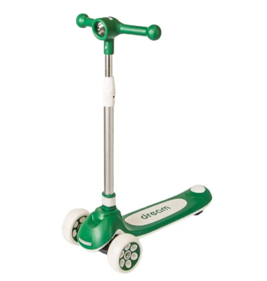 Trotinetă pentru copii 888, verde, cod 176045