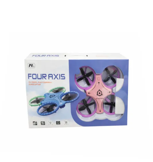 Dronă „Axis” cu telecomandă, roz, cod 880216