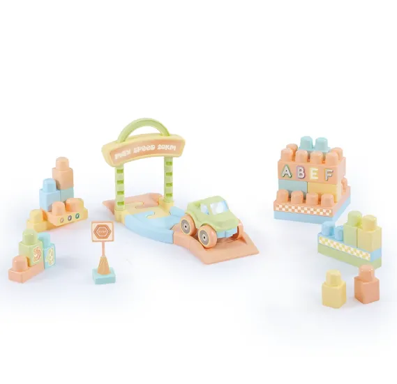 Set de joacă pentru copii cu piese de construcție, 30 piese, Dolu (5218)