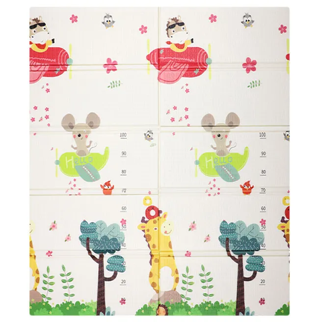 Covoraș pliabil, 150 x 180 x 1.5, Șoarece și măgar, cod 919555