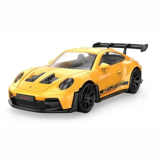 Mașină RASTAR Die cast 1:43 Porsche 911 GT3 RS, galben, cod 1917D