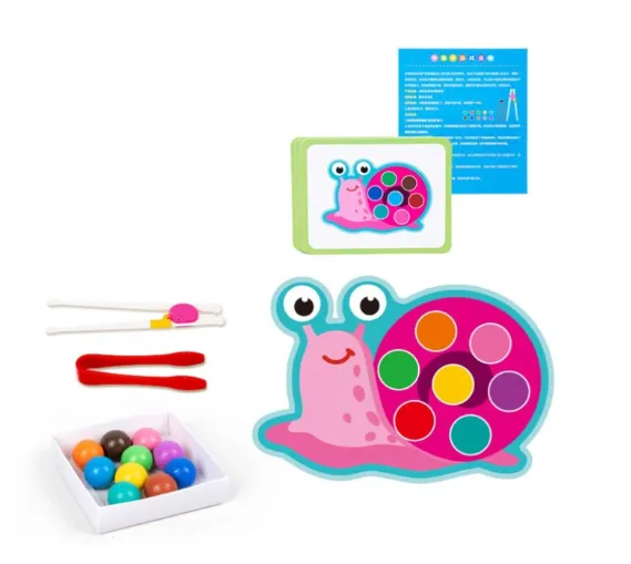 Mozaic din lemn Melc S12E029